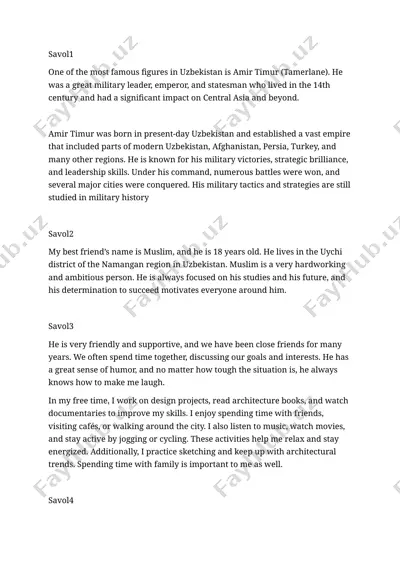 amir timur (tamerlane) — DOCX