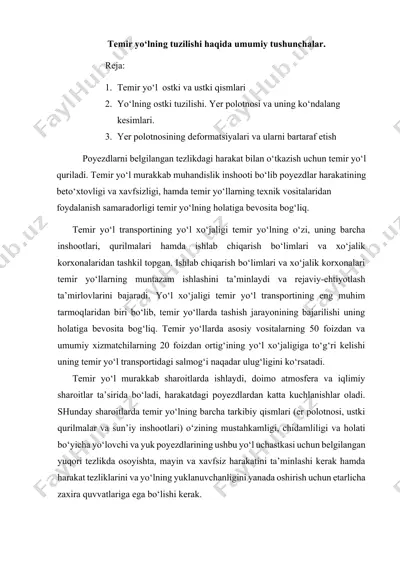 temir yo‘l transporti — DOCX