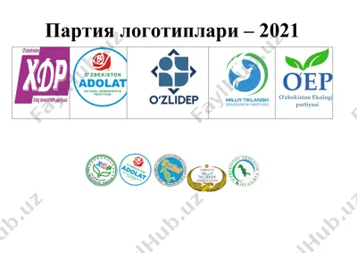 партия логотиплари – 2021 — DOCX