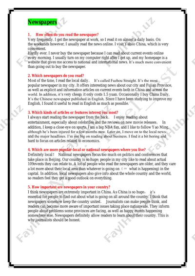 newspapers — PDF