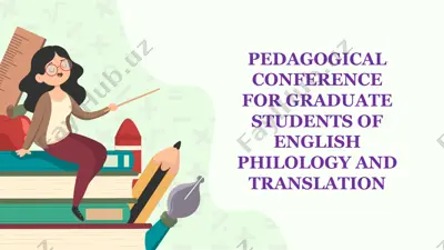 pedagogical conference for graduate students of english philology and translation — PPTX