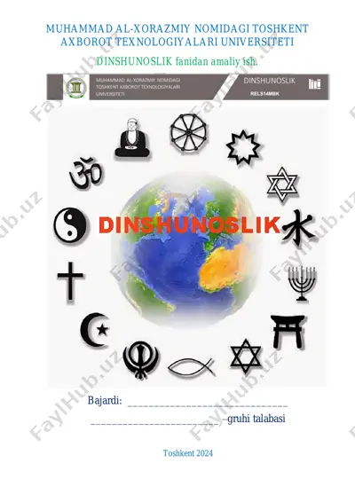 yaxudiylik haqida ma'lumotlar — PDF