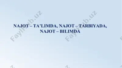 ta’lim — PDF