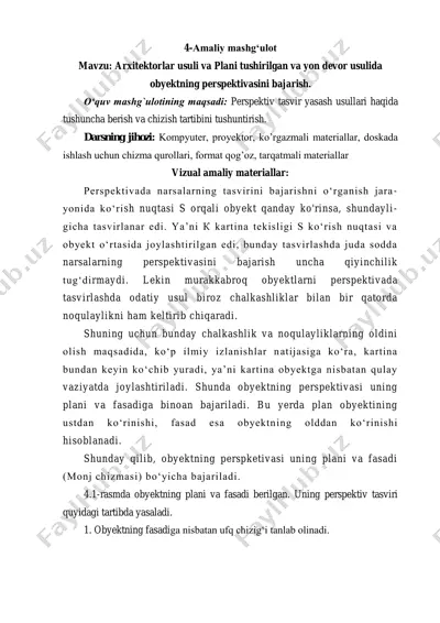 amaliy mashg‘ulot — PDF