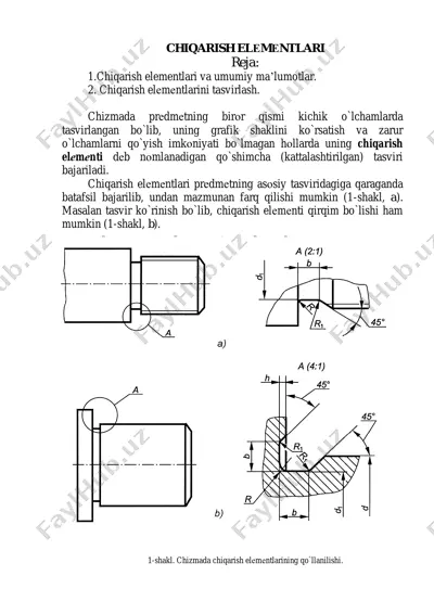 chiqarish elеmеntlari — PDF