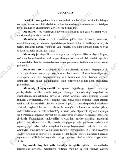 yuridik javobgarlik — DOCX