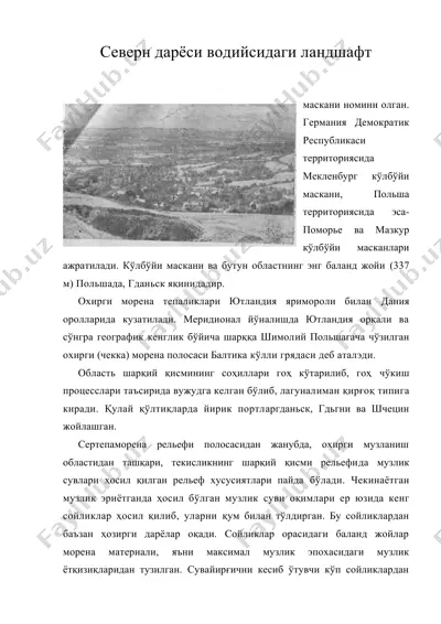 северн дарёси водийсидаги ландшафт — DOC