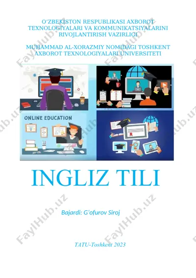 tatu-toshkent axborot texnologiyalari universiteti — DOCX