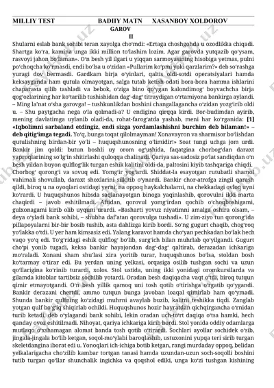 xoldorov garov — DOCX