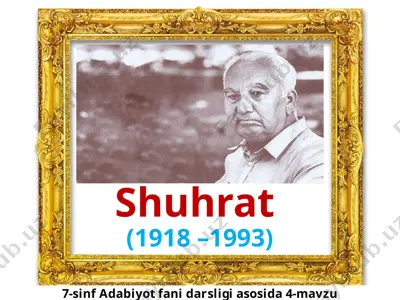 shuhrat 7-sinf — PPTX
