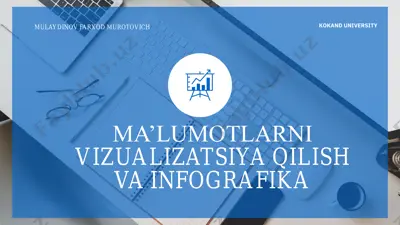 ma’lumotlarni vizualizatsiya qilish va infografika — PDF