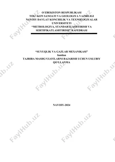 tajriba mashg‘ulotlarni bajarish uchun uslubiy qo‘llanma — DOCX