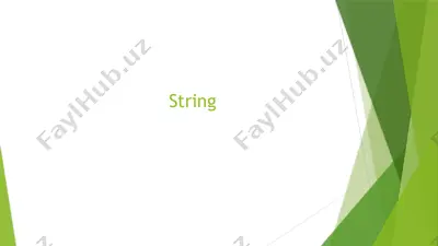 string — PPTX