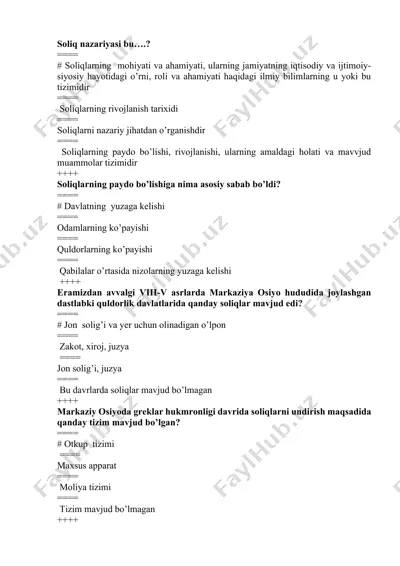 soliq nazariyasi — DOCX