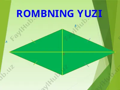 rombning yuzi — PPTX
