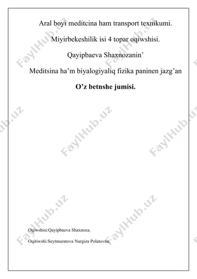 orta aziya social-siyasiy jagday — DOCX