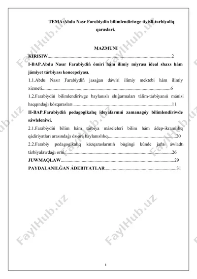 abu nasr al-farobiy — DOCX
