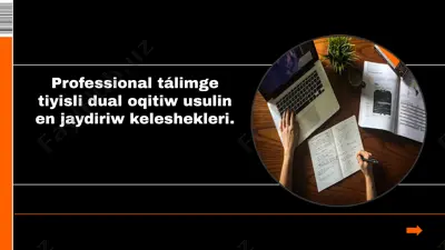 professional bilimlendiriw — PPTX