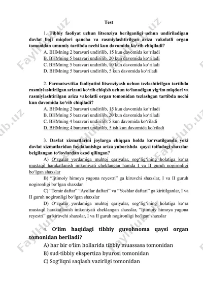 davlat xizmatlari to'lovlarining tuzilishi — DOCX