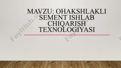 ohak-shlaklisement — PPTX