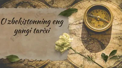 oʻzbekistonning eng yangi tarixi — PDF