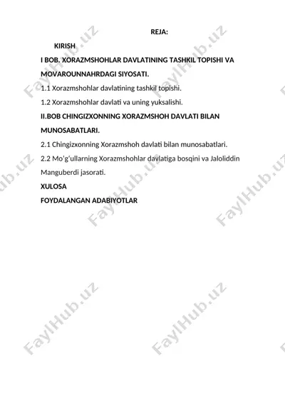 tarix fanining ahamiyati va milliy tarix ruhi — DOCX