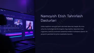 namoyish etish tahrirlash dasturlari — PPTX