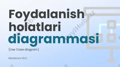 use case diagrammasi — PDF