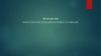 mustaqilish — PPTX