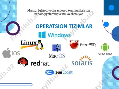 operatsion tizimlar — PDF