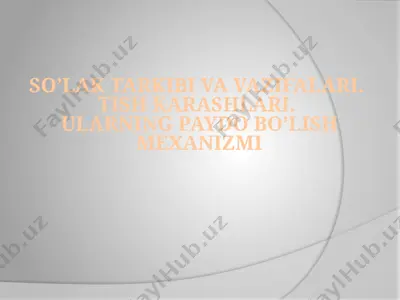 so’lak — PPTX