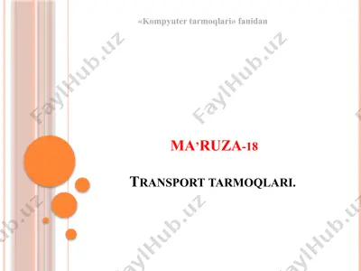 plezioxron raqamli erarxiya (pdh) — PPTX