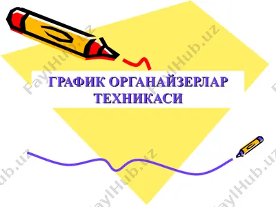 график органайзерлар техникаси — PPT