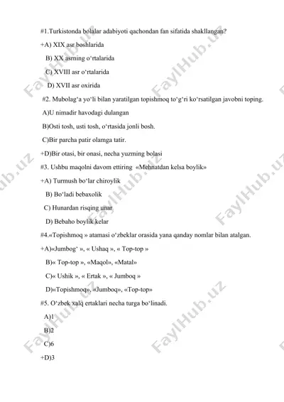 bolalar adabiyoti — DOCX