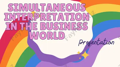 simultaneous interpretation presentation — PDF