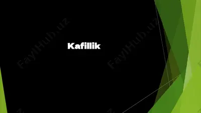 kafillik — PPTX