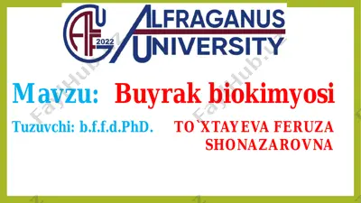 buyrak biokimyosi — PDF