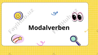 modalverben — PDF