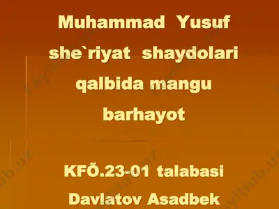 she’riyat shaydolari — PDF