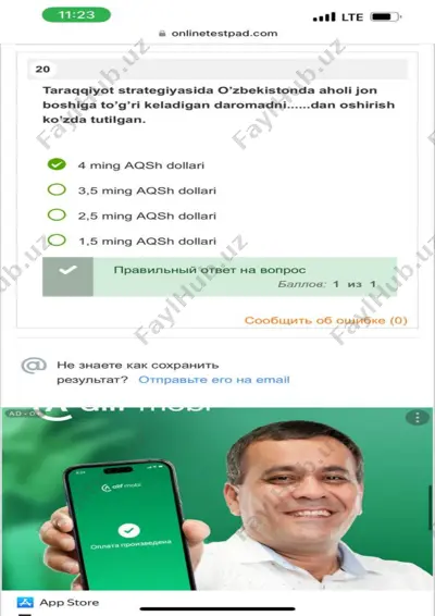 o'zbekistonda aholi jon boshiga to’g’ri keladigan daromadni oshirish — PDF