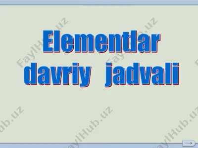 elementlar — PDF