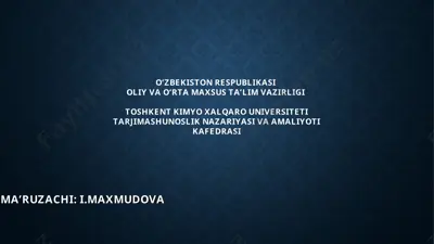 poetik nutq va uslub — PPT