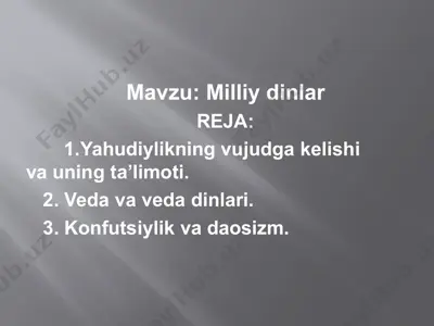 milliydinlar — PPTX