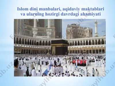 islom dinimanbalari — PPTX