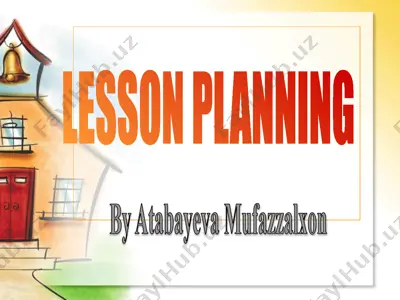 lesson planning — PPTX