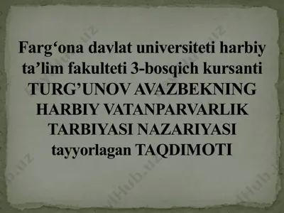 konferentsiyalarni tayyorlash va o’tkazish uslubiyoti haqida — PPTX