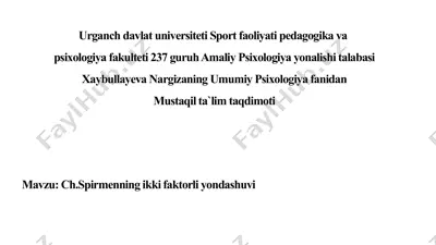 mustaqil ta`lim taqdimoti — PPTX
