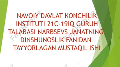 islamning o‘rta asrlardagi tarixi — PPTX