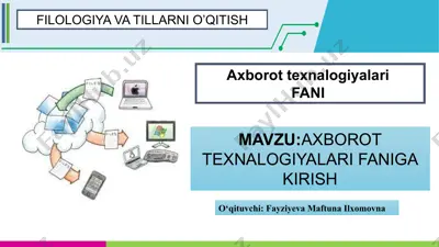 axborottexnalogiyalari — PPTX