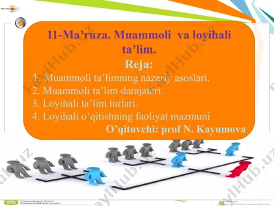 muammoli ta'lim — PPTX